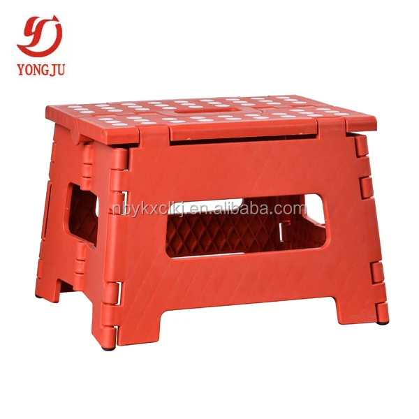 
Strong shower habitat fold step stool with non slip dots 