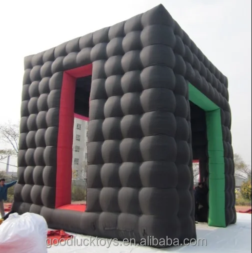lighting event cube wedding inflatable photo booth USA portable inflatable Cube tent