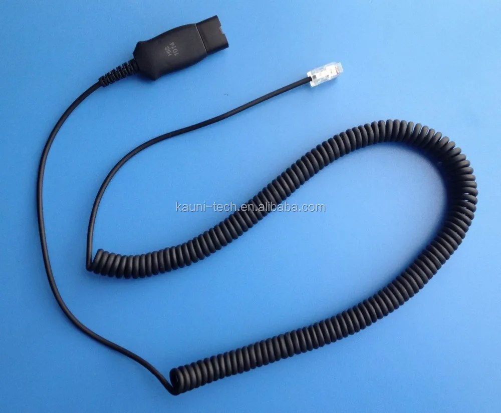 Лидер продаж адаптер RJ9 RJ11 QD для гарнитуры Plantronics