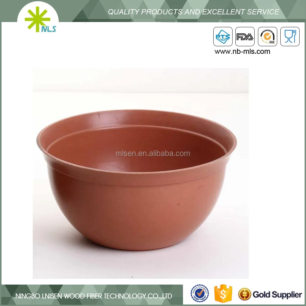 Cheap price Biodegradable bamboo fiber flower pot