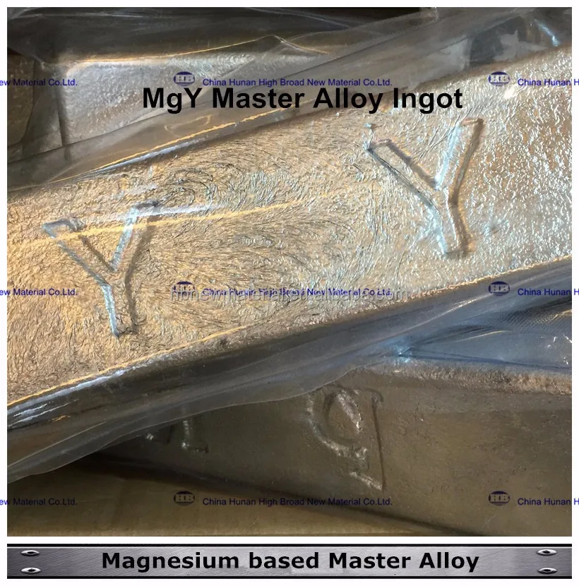 MagnesiumRare Земли лигатуры Мгр магниевого сплава иттрия