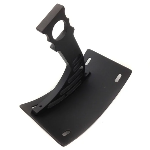 Motorcycle Curved Vertical Side Mount Fender Eliminator License Plate Tag Holder Bracket For Honda CBR900R 929R 954R RC51 93-05