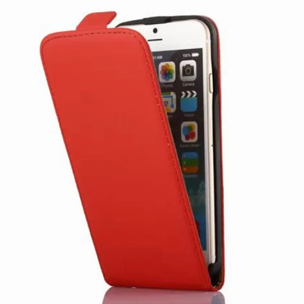 подлинное кожаный чехол для мобильного телефона, кожа flip чехол для iphone 6, кожаный чехол для iphone 6
