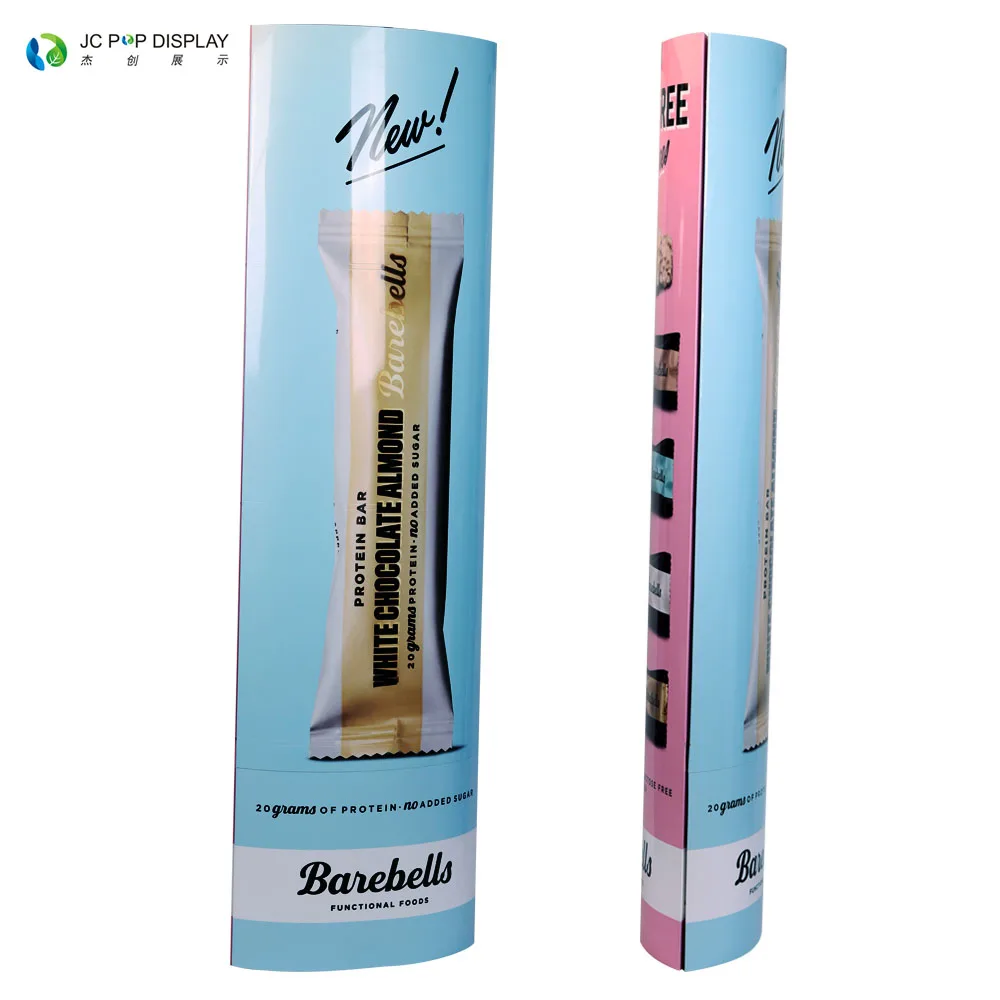 Недорогой картонный рекламный выставочный стенд totem с принтом на заказ