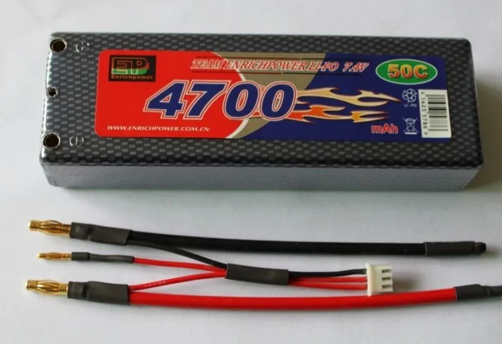 EP/обогатить питания завод Литий-Полимерный Аккумулятор 7 4 v 4500mah rc автомобиль Lipo Battery pack 5 мм батареи Футляр чехол на радиоуправлении