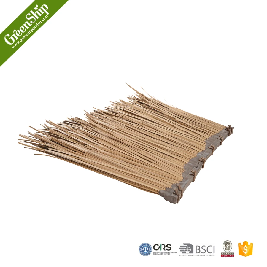 Greenship manufacturer wholesale High quality synthetic thatch umbrella, thatch hut, gazebo, kiosk