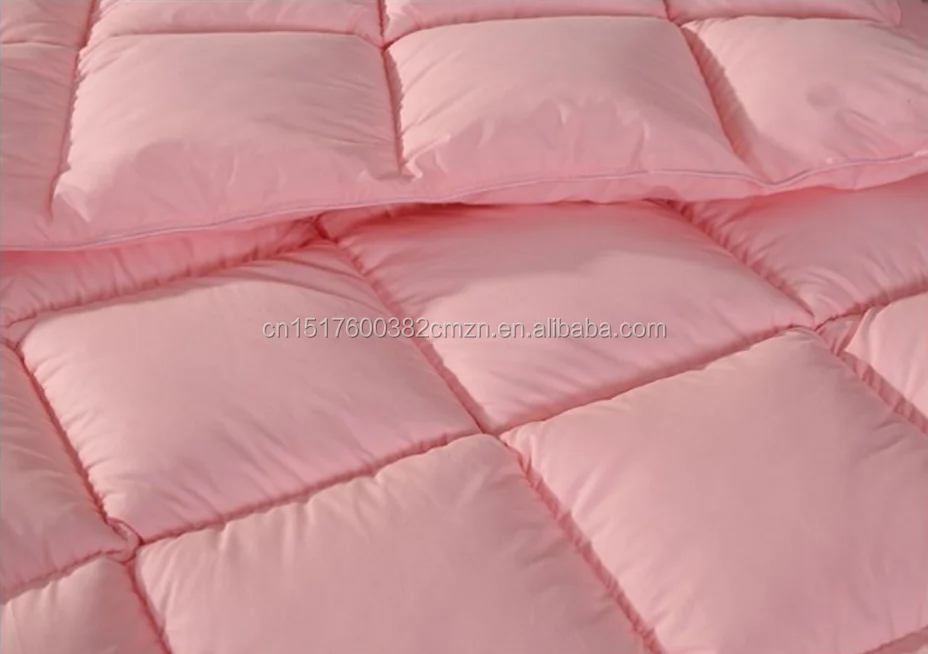 Winter Customizable Goose Down Duvet Quilted Quilt Comforter Blanket White Cotton Bedding Filler goose down comfo