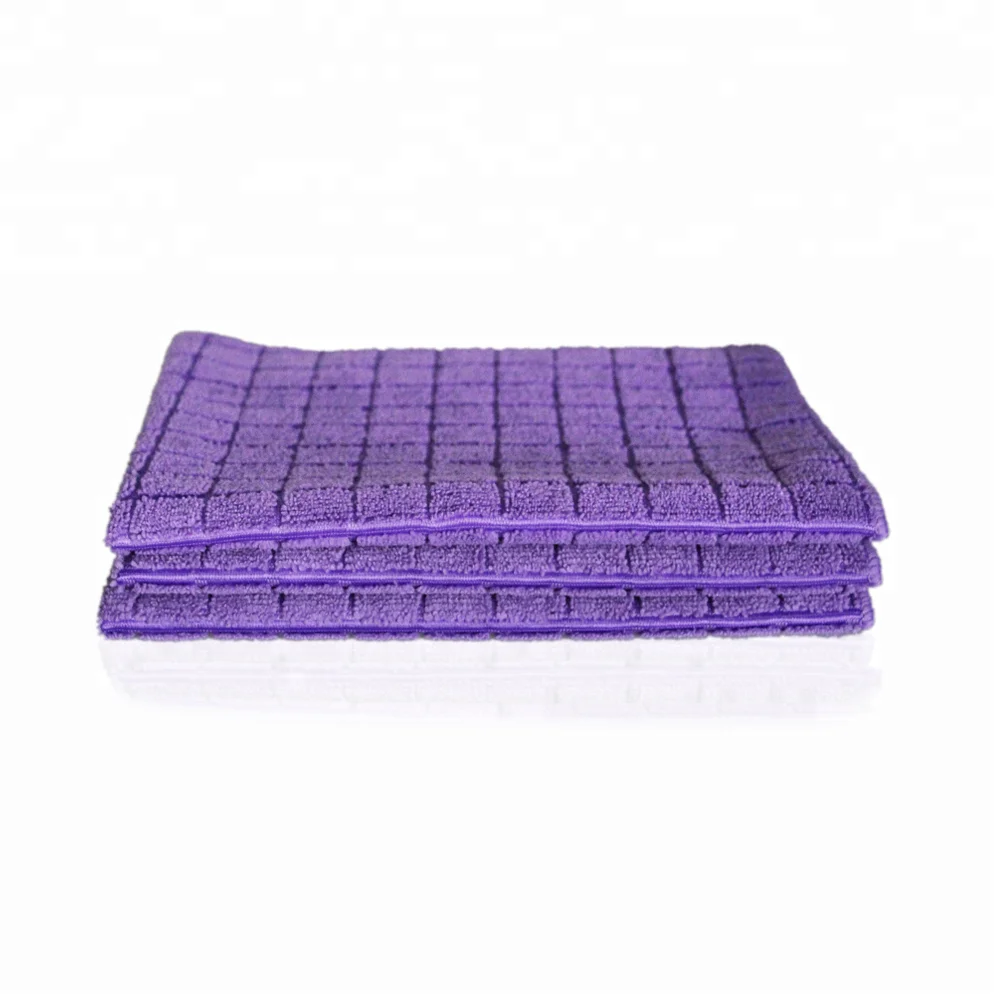 Household Clean Absorbent Wash Microfiber Kitchen Towel Cleaning Cloth