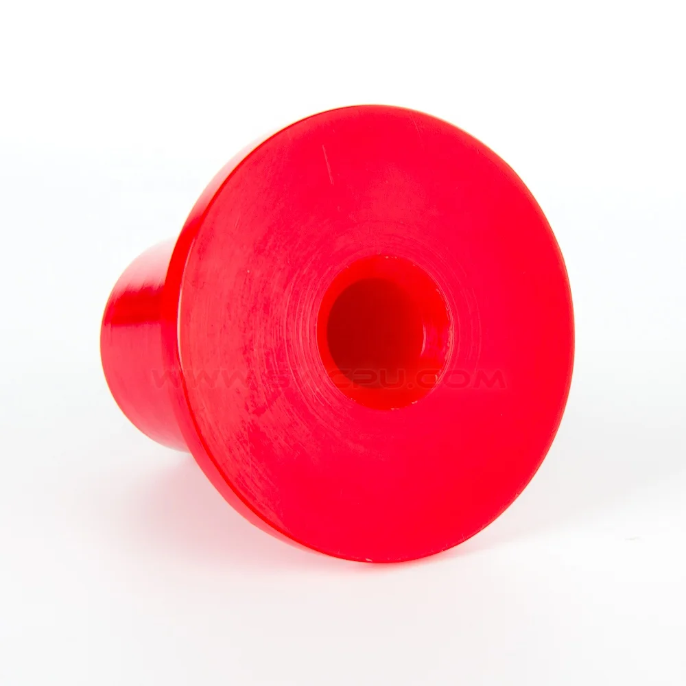 Square polyurethane plastic flange bushing