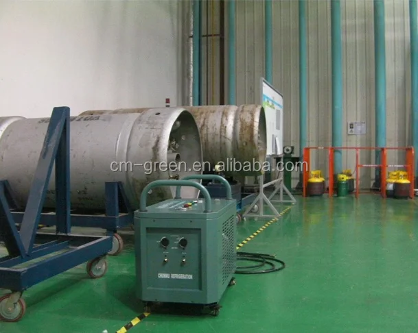 R410A Refrigerant recovery machine rapid speed R134A freon reclaim unit CM6000