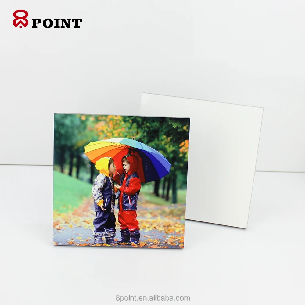 6 X 6 factory wholesale DIY Sublimation square wooden MDF photo frame