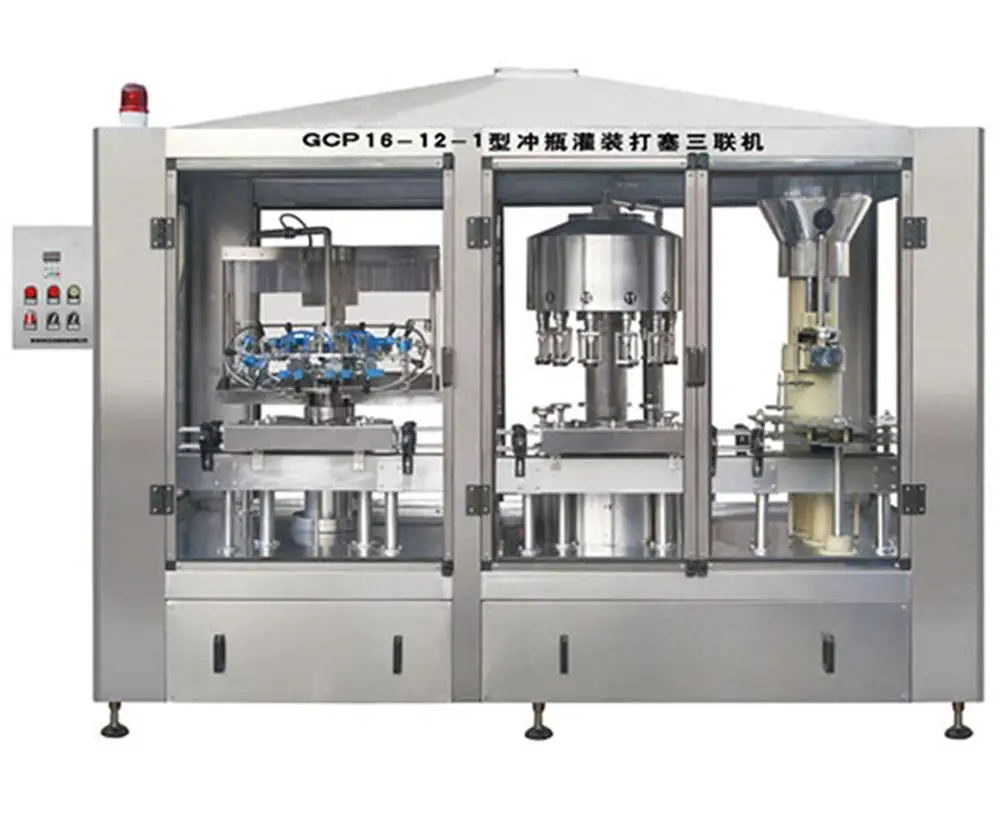 16 Heads  12 Heads 2000BPH 750ML Wine Bottle Automatic Vacuum Filling Machine Equipment Line