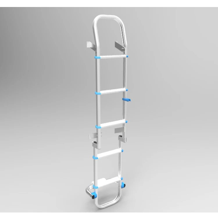 aluminium  8 steps rv exterior ladder