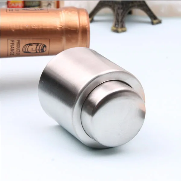 
Wholesale High Quality Sparkling Cap Sealer Stainless Steel Vacuum Wine Bottle Stopper 