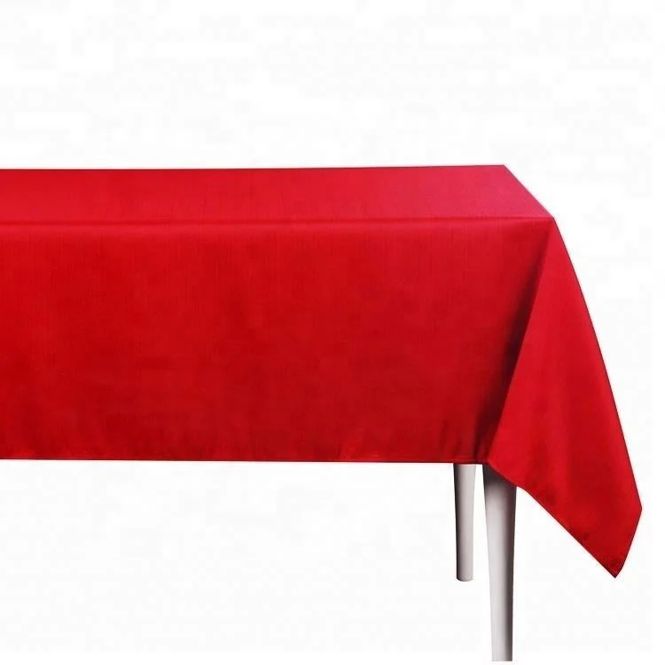 Sequin Rose Tablecloth Red 90x156 Banquet 8ft Tablecloth Tablecloth with 1cm Hem Edge Rectangular 90inch Round