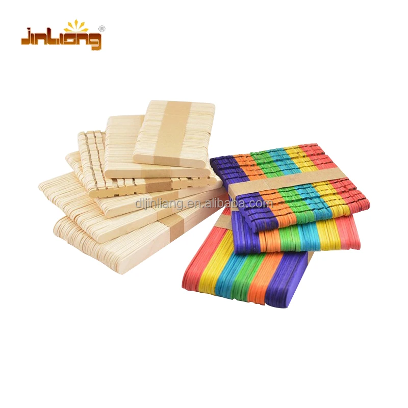 Hot sale custom wooden popsicle sticks