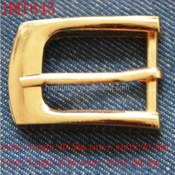 nickel free gold color belt buckle hook
