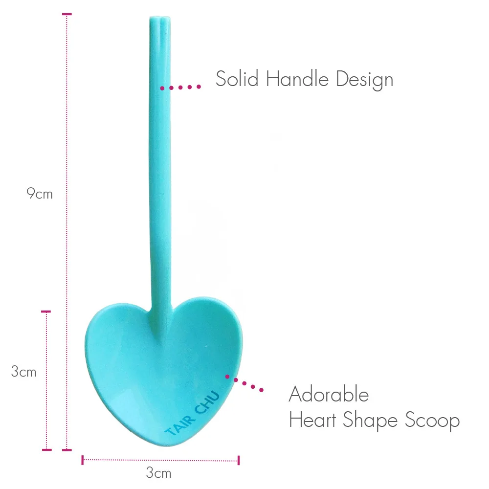 Birthday Party Supplies Food Grade Plastic Appetizer Spoon and Fork for Cake Decorating