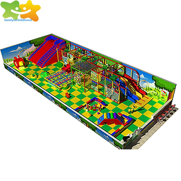 ocean theme indoor playground toys kids play area