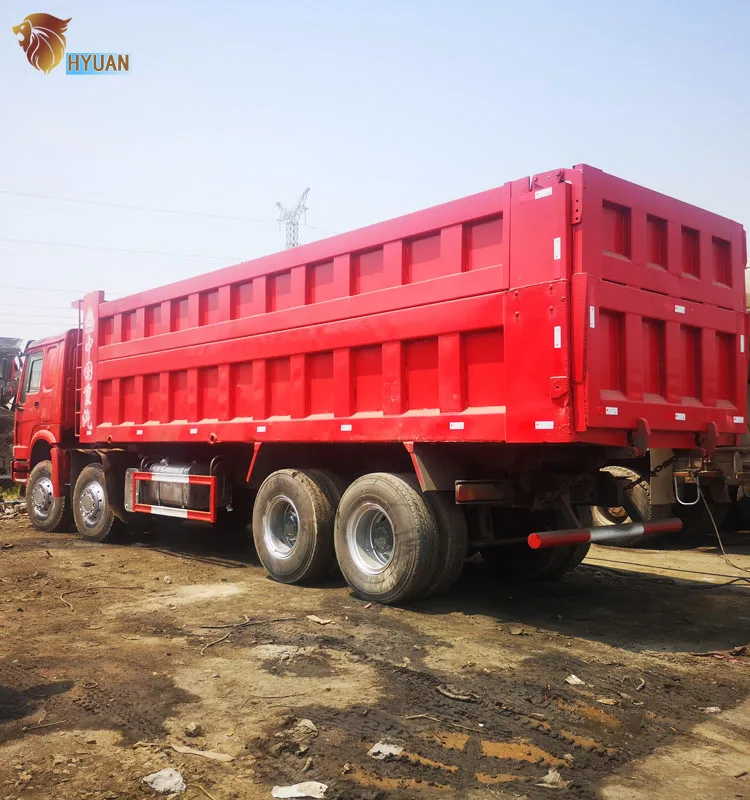 hengyuan Pakistan Used Sinotruk Howo Dump Truck