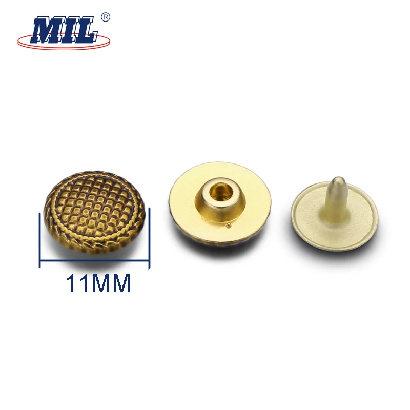 All types of custom metal rivets studs for leather bags