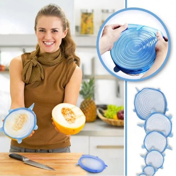 Food Grade Flexible Silicone Lid