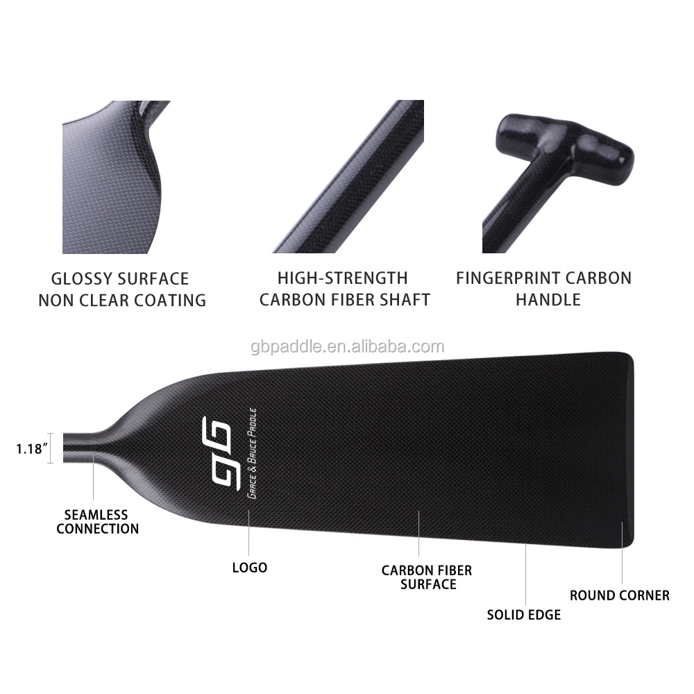 Hot selling full carbon idbf approved dragon boat paddles
