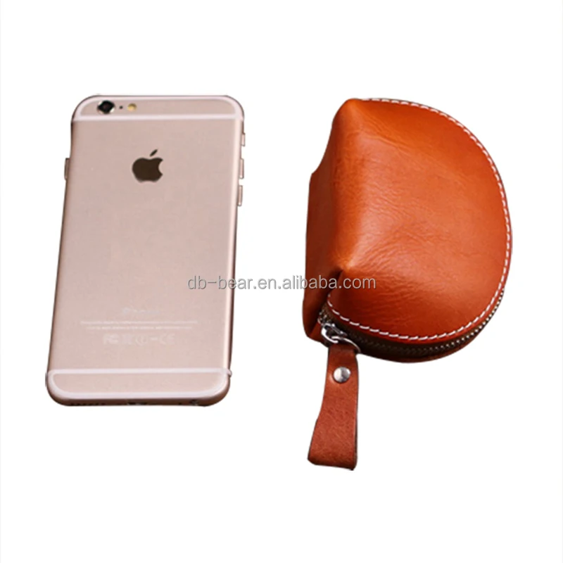 handbag style good quality leather mini coin purse