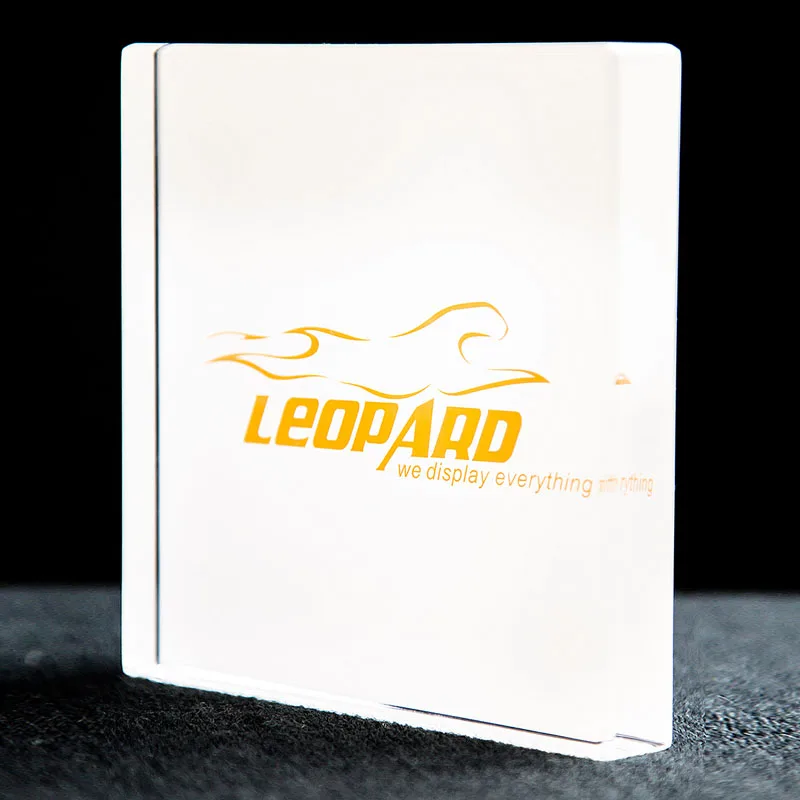 Small Cube Clear Solid Acrylic Display Cube Block