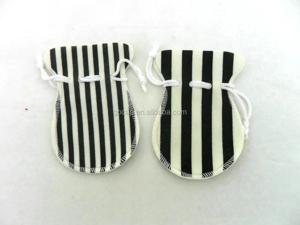 Cotton Canvas Drawstring Bag Small Gift Packaging Pouch Custom Print Jewelry Drawstring Bags