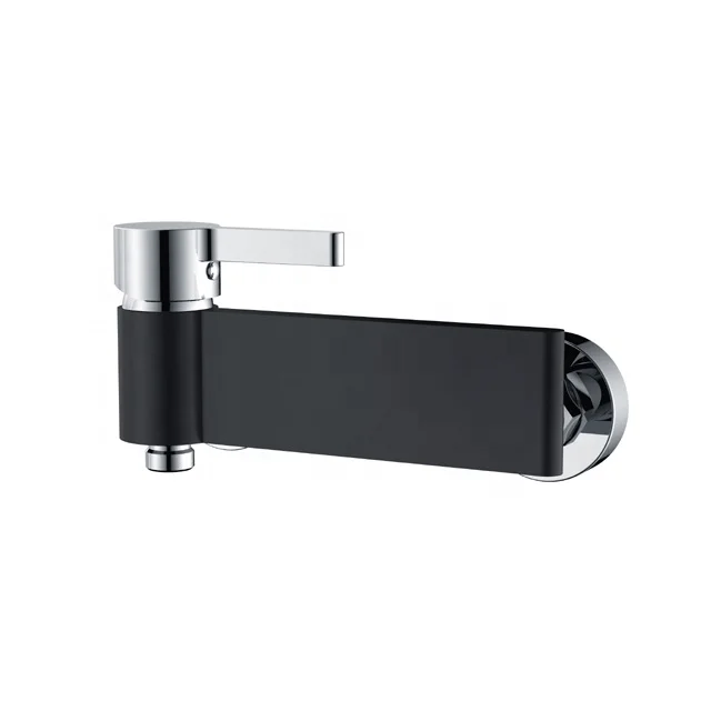 
Supply High Quality Modern single lever wall mount bath shower faucet mixer 