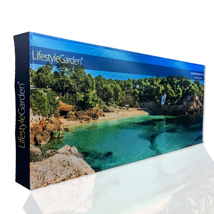 
wall display Fabric Advertising pop up backdrop banner stand 