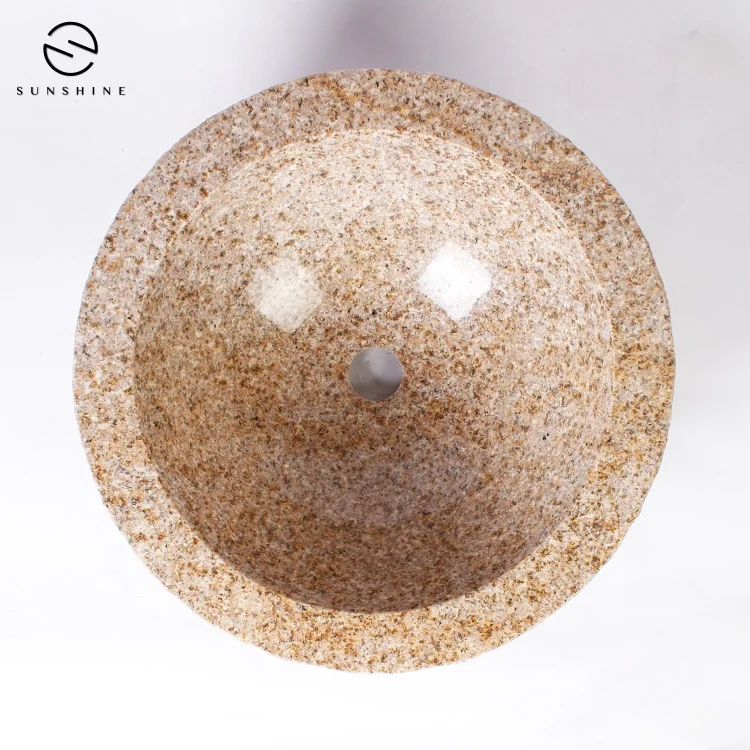 Wholesale High Quality Natural Stone Granite Sink For Outdoor
