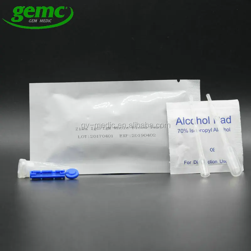 Medical rapid diagnostic Zika Virus IgG/IgM rapid Test Kit