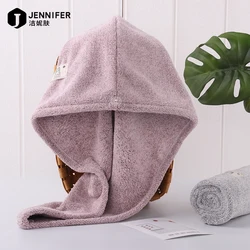 Оптовая продажа, полотенца из бамбукового угля на заказ, шапочка для сушки волос, супервпитывающее полотенце из бамбукового волокна для сушки волос