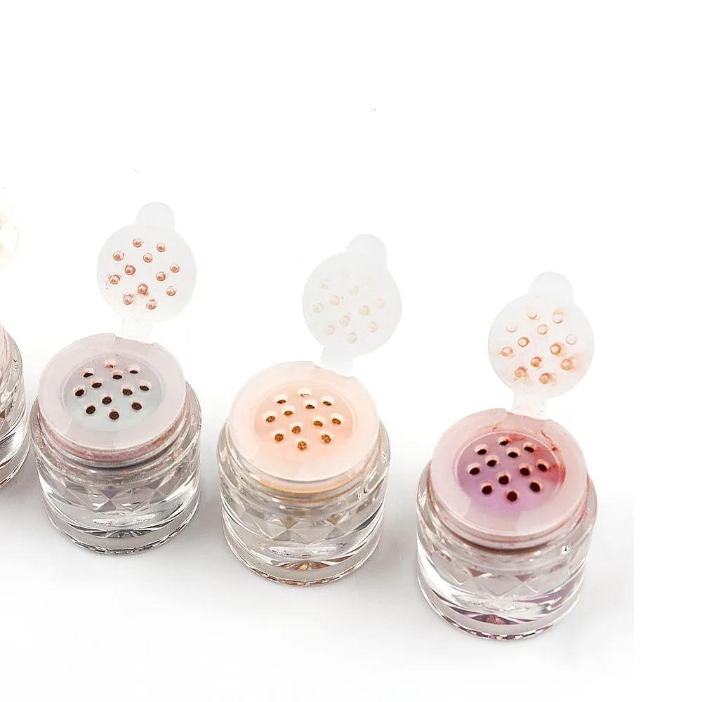 Cosmetics Eye Shadow Wholesale Private Label High Glitter Loose Eyeshadow in Jar