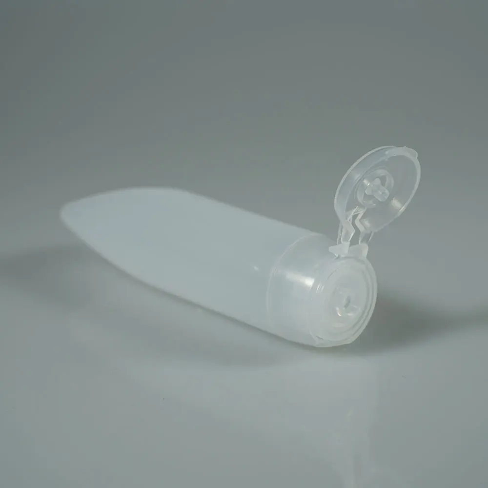 Soft travel 30ml, 50ml  squeeze tube with flip cap | refillable plastic bottle - for lotion, lip gloss, liquid, gel container