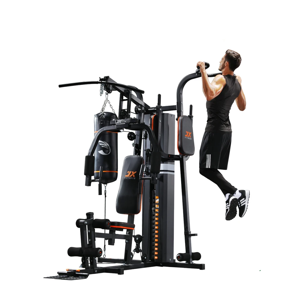 
Manufacturer Supply Three Station Home Multi Gym Indoor Fitness Equipment 