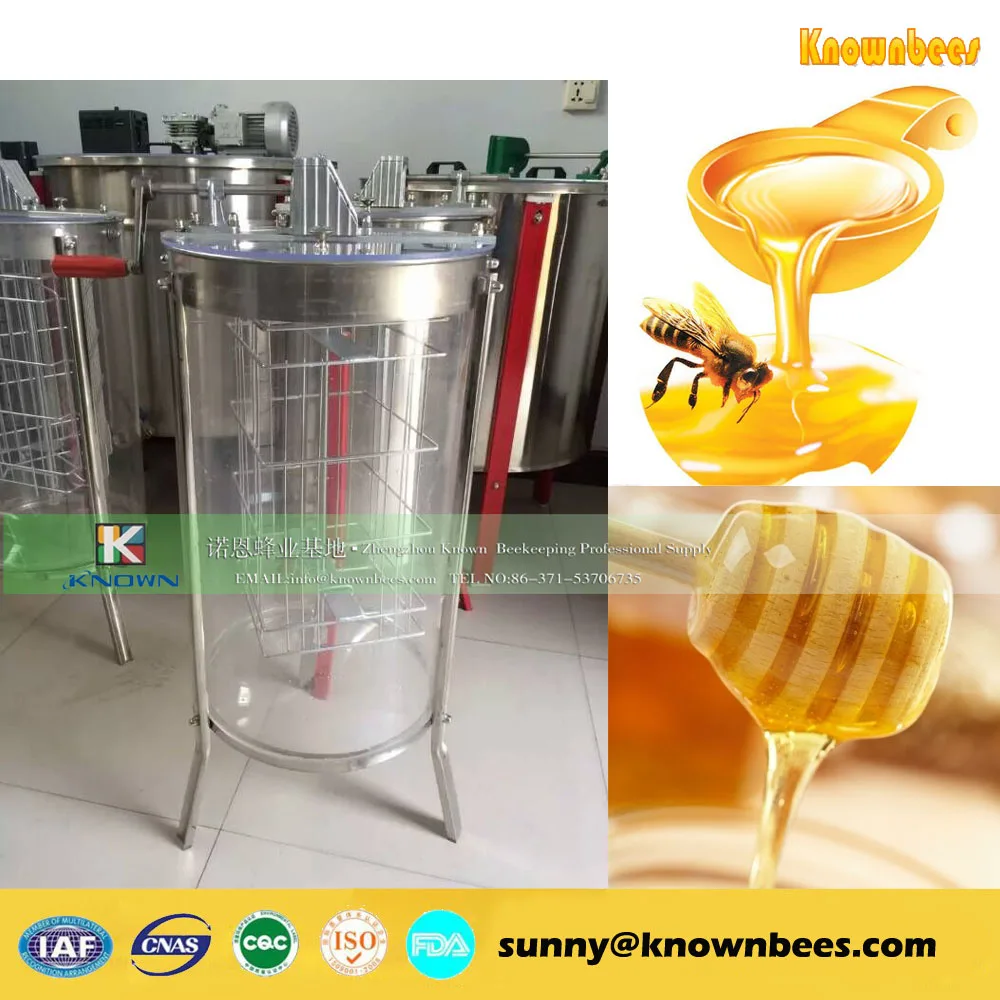 Пчеловодство, б/у, экстрактор меда, 3 пластиковых каркаса, ручной экстрактор меда