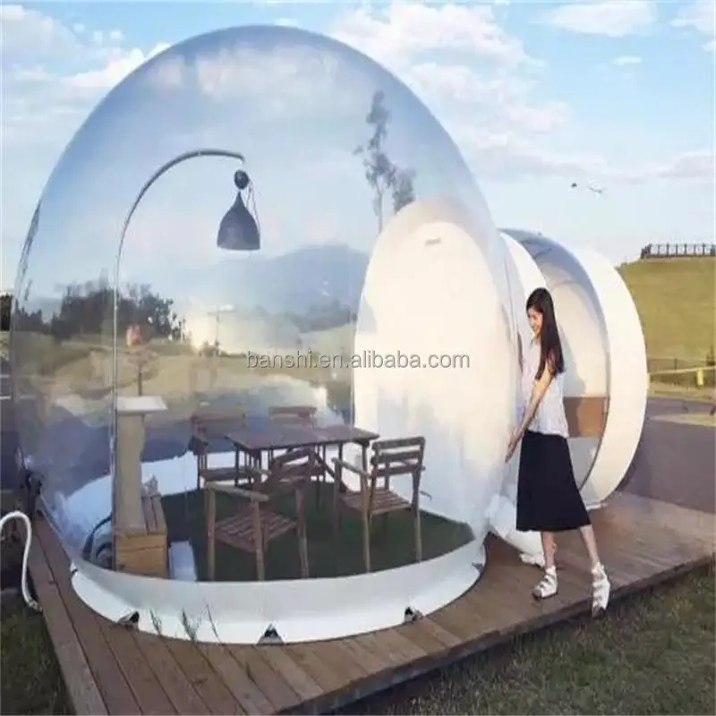 
Newest Inflatable clear bubble room transparent bubble tent for camping 