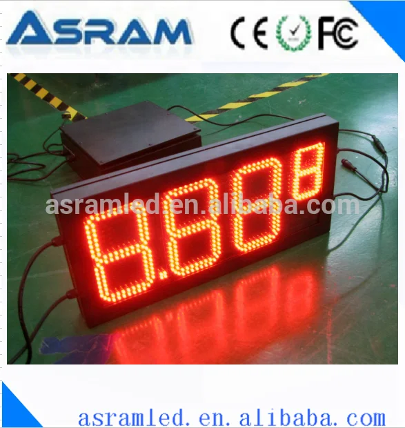 7 segment led displat 4 digit with remote control