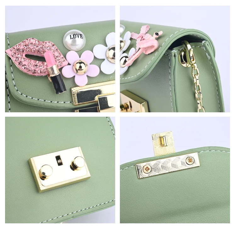 
2020 fashion design kids jelly bag cross small mini cute side bags for girls shoulder 