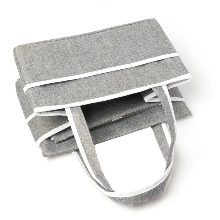 Large fashion nursery organizer cotton baby diaper storage caddy