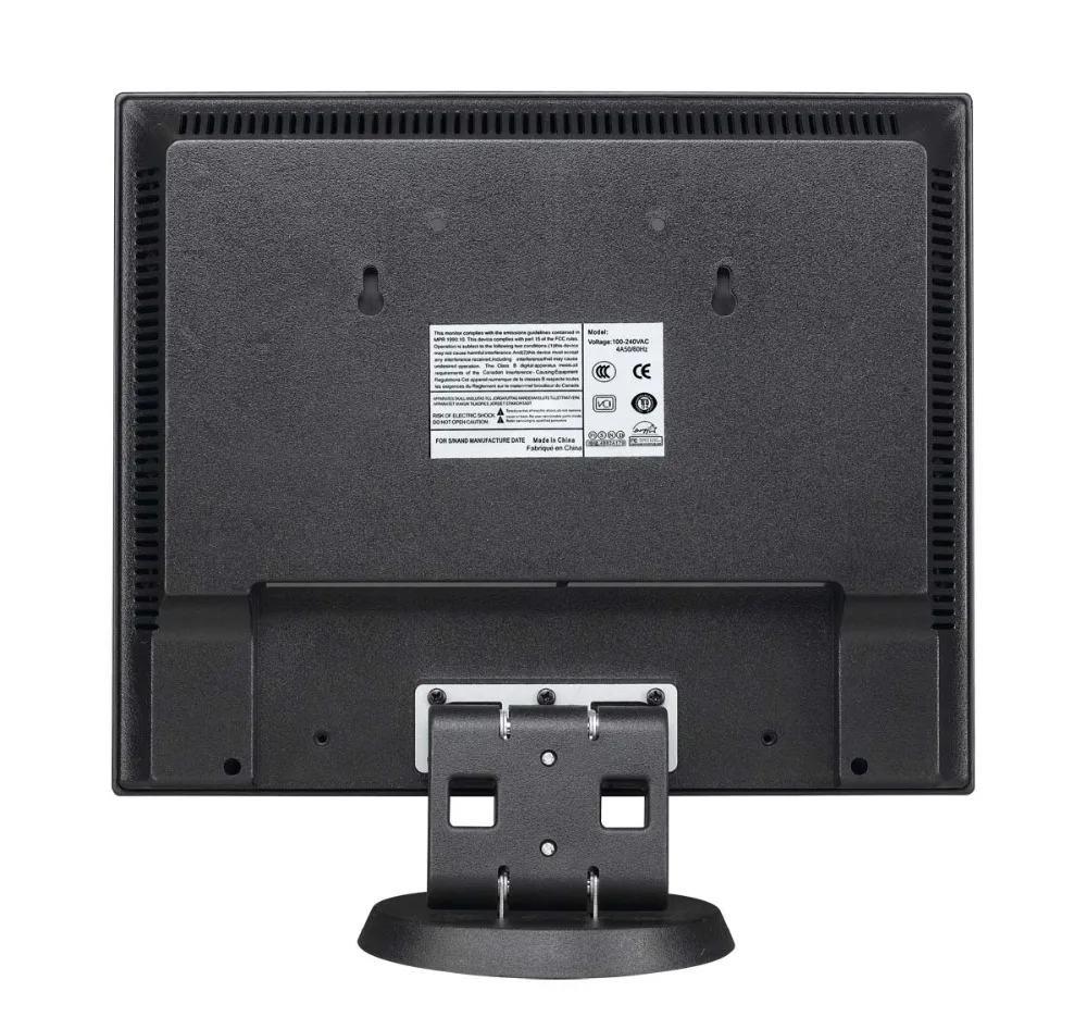 12 дюймов Площади Экрана Цвет CCTV Монитор 800*600