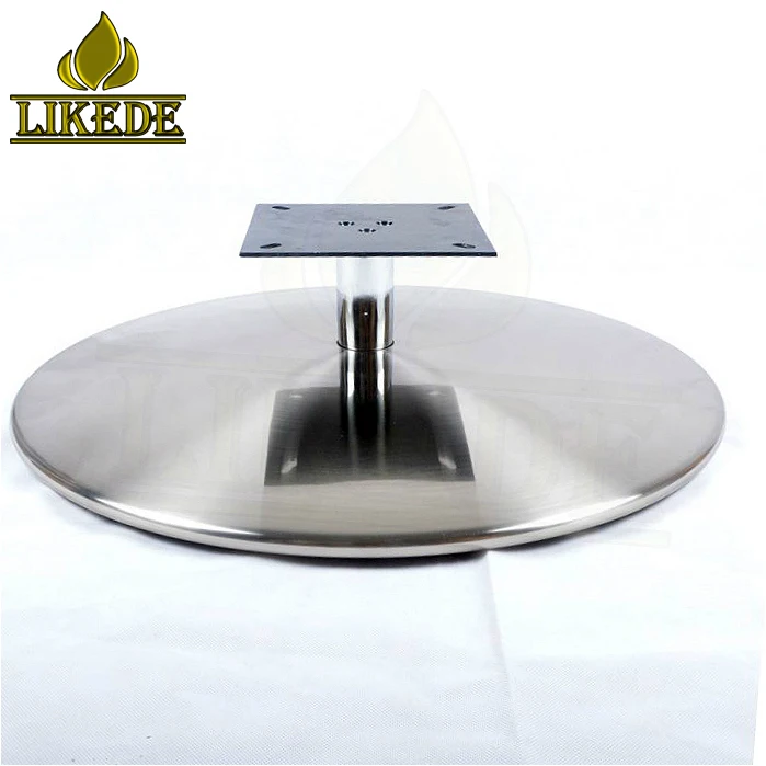 Hot sale metal sofa leg round chair base metal chrome chair base with swivel mechanism