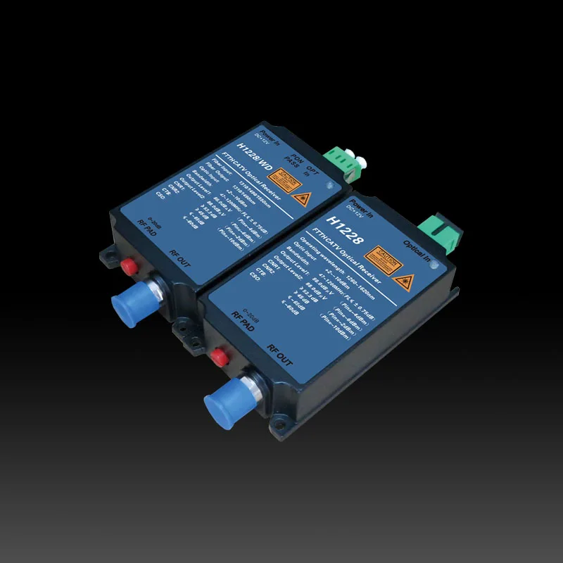 47 ~ 1200 МГц FTTH CATV волоконно-оптический приемник H1228