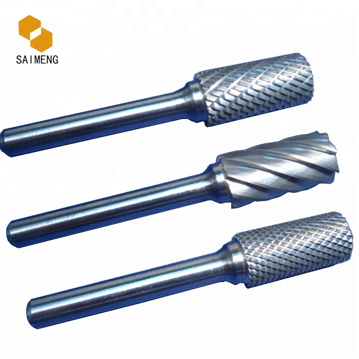 High quality A shape double cut tungsten carbide burs abrasive tools for rotary machinery cutter