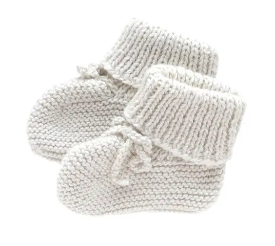 IMF custom Cashmere Newborn Sock Shoe Soft Warm Comfortable Winter knitted wool Baby Booties