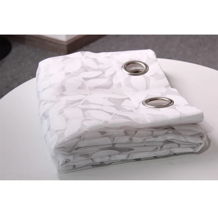 Home Textile Elegant Living Room Custom Design Roll Window Curtains Sheer