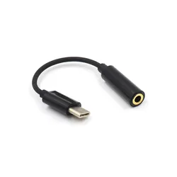 Type-c to 3.5mm DC Audio Cable USB Male to Female Transfer Stereo Transfer Cables Adapter Type c For Mobile Audio Output